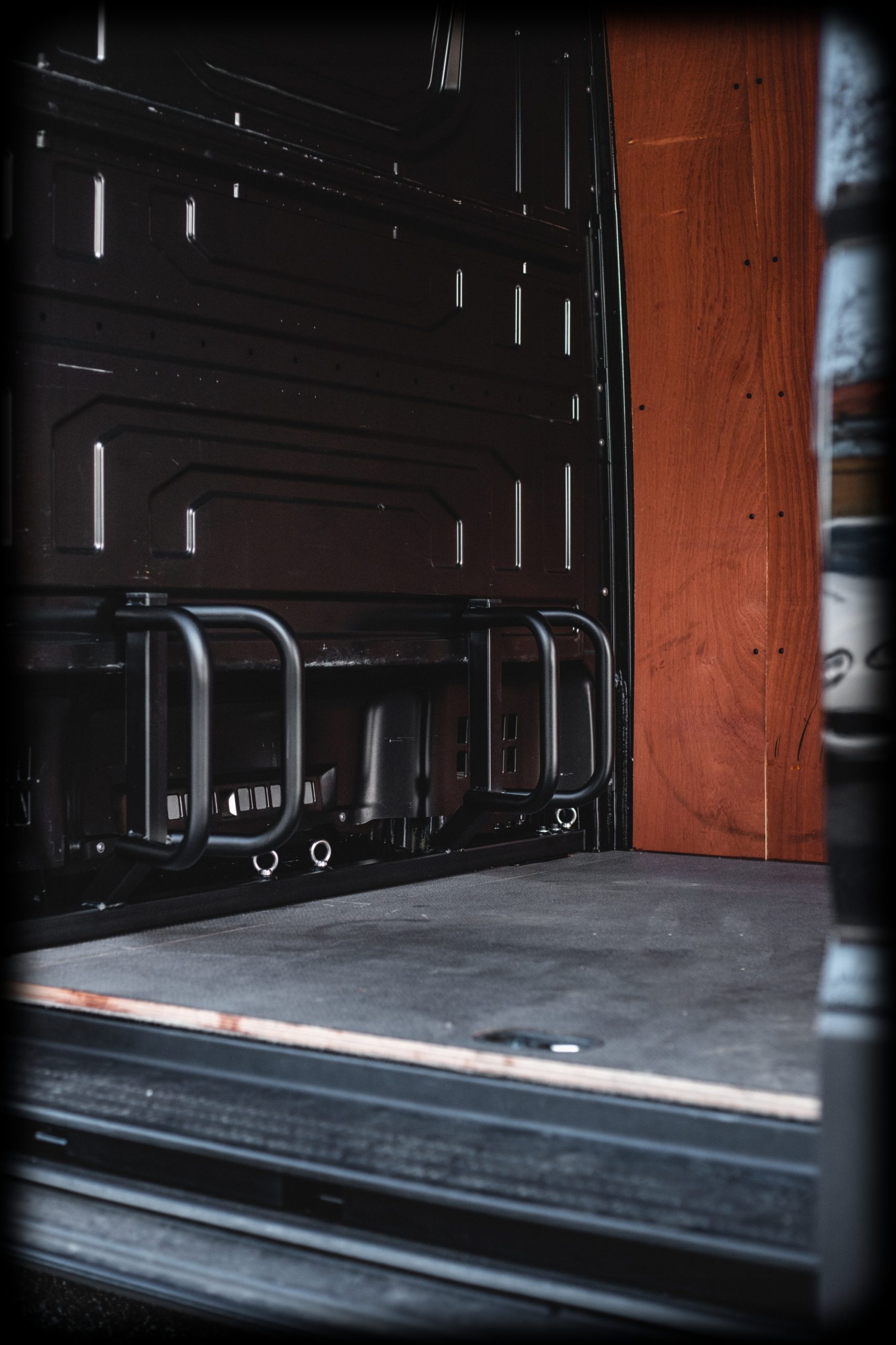 Van Bike Rack for VW Crafter & MAN TGE - Loaded Bikes Loaded Bikes VW Crafter Bike Rack 02