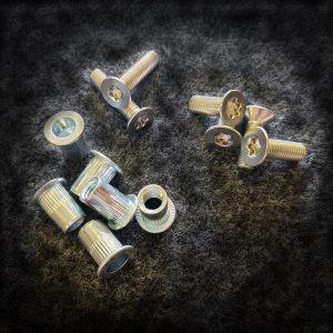 Loaded Bikes Rivnut and Bolt fixing kit