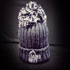 Loaded Bikes lined bobble hat 03
