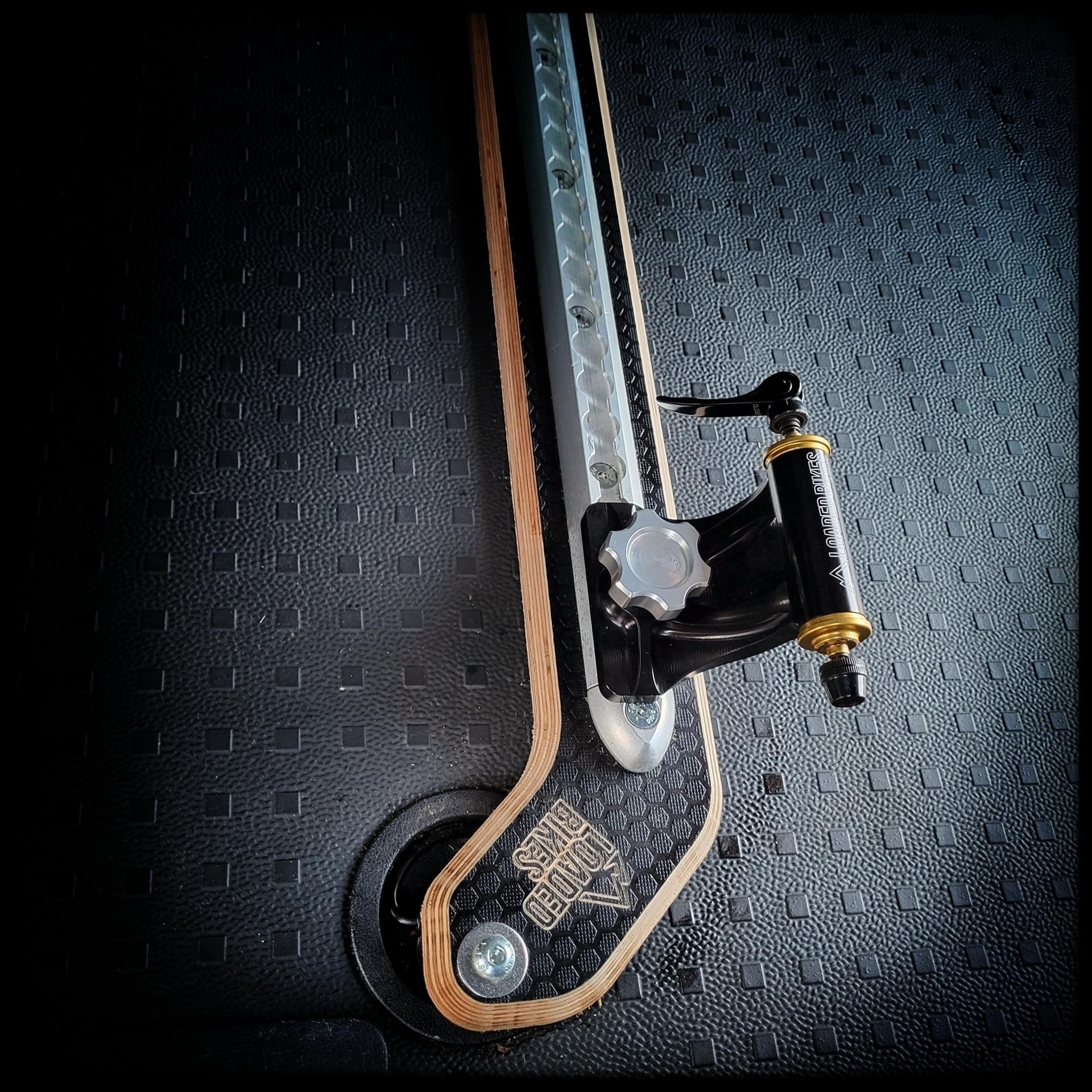 Ply L-Track Alternating Rail for VW Transporters - Loaded Bikes Loaded Bikes Back Track 04