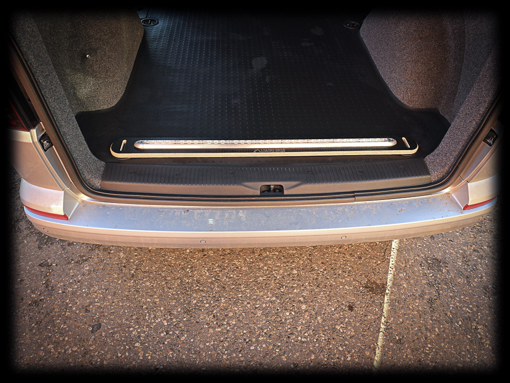Ply L-track Threshold Rail for VW Transporters - Loaded Bikes Loaded Bikes Ply Threshold Rail 02