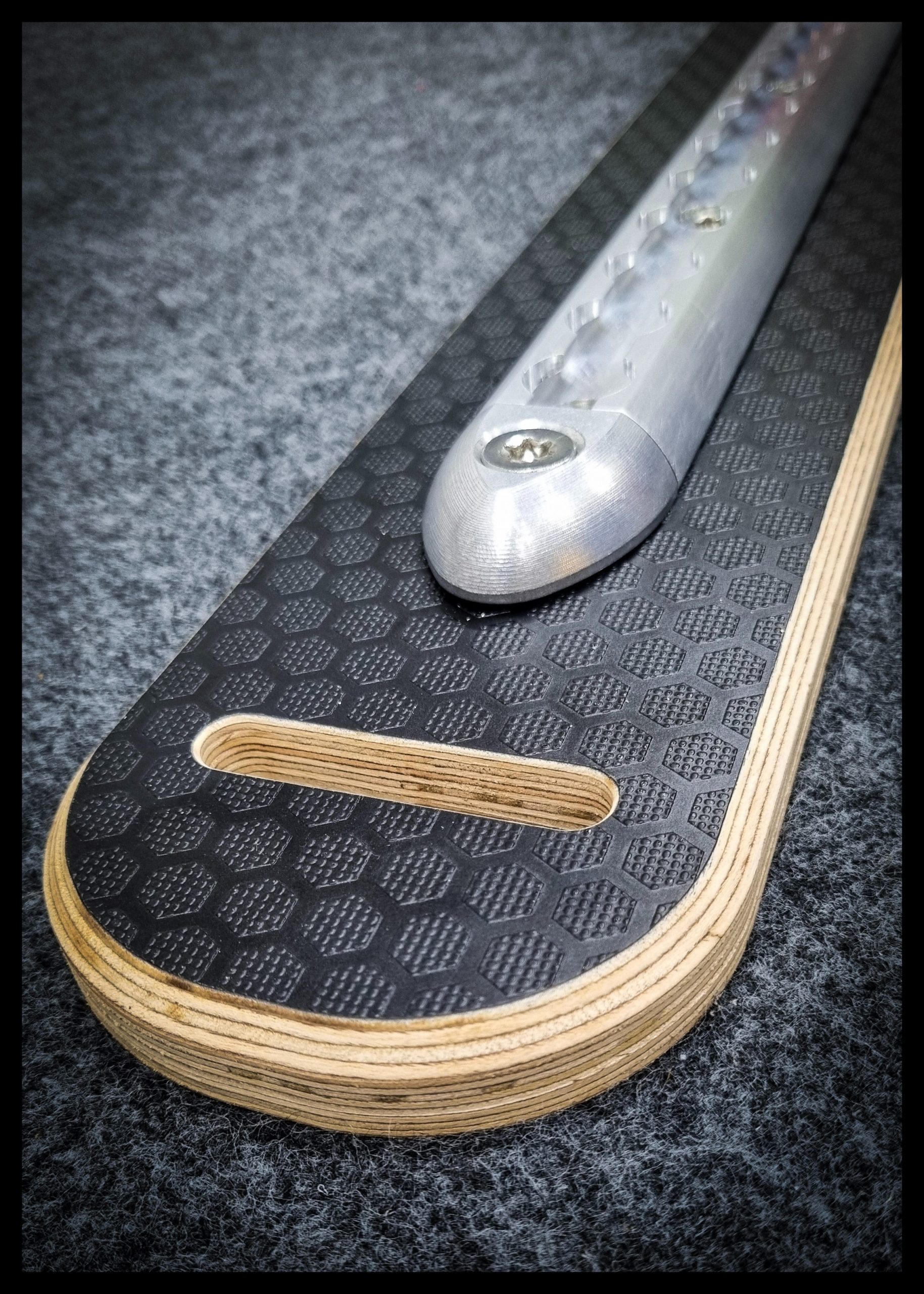 Ply L-track Threshold Rail for VW Transporters - Loaded Bikes Loaded Bikes Ply Threshold Rail 08
