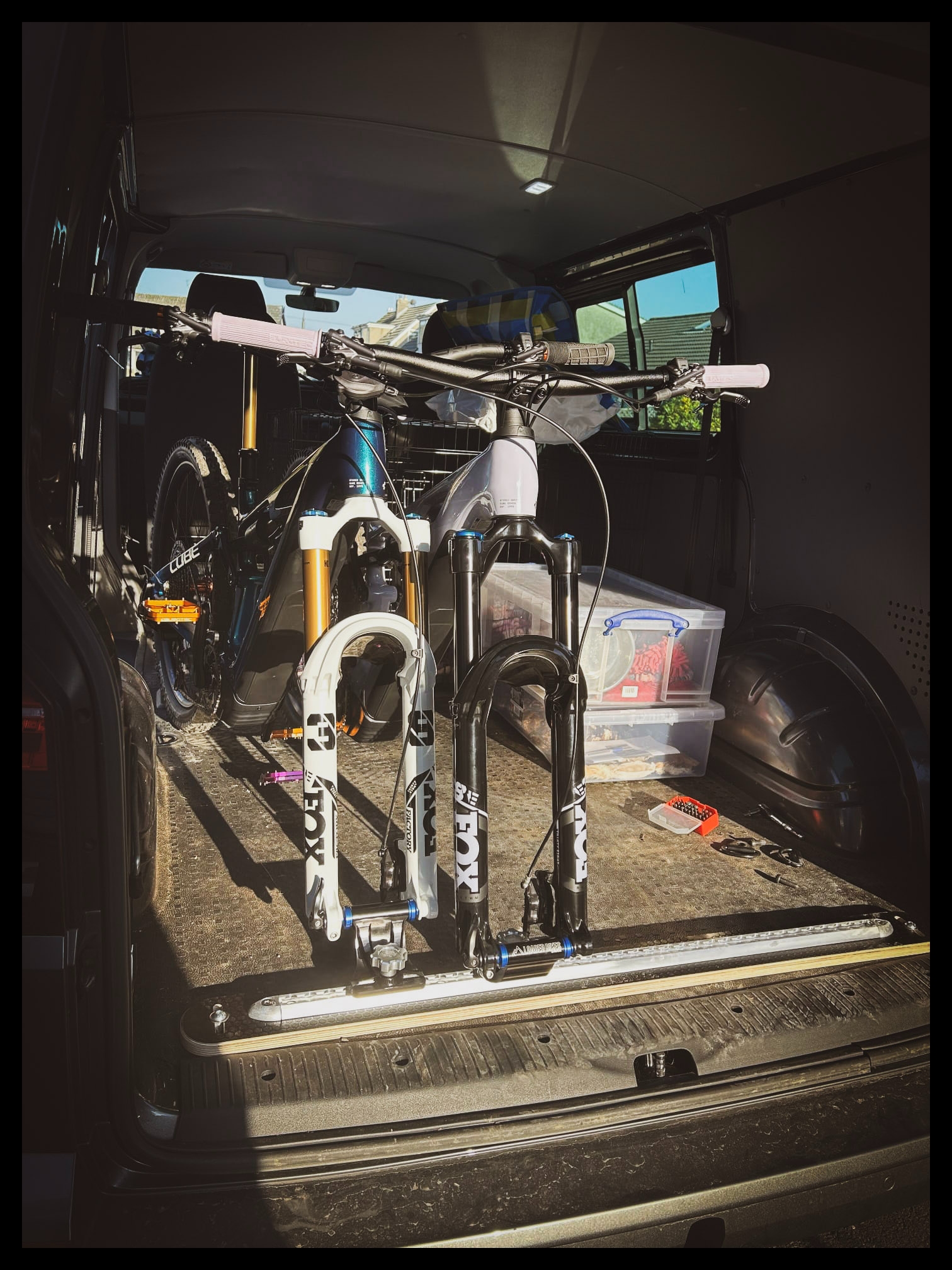 Ply L-track Threshold Rail for VW Transporters - Loaded Bikes Loaded Bikes Ply Threshold Rail 10