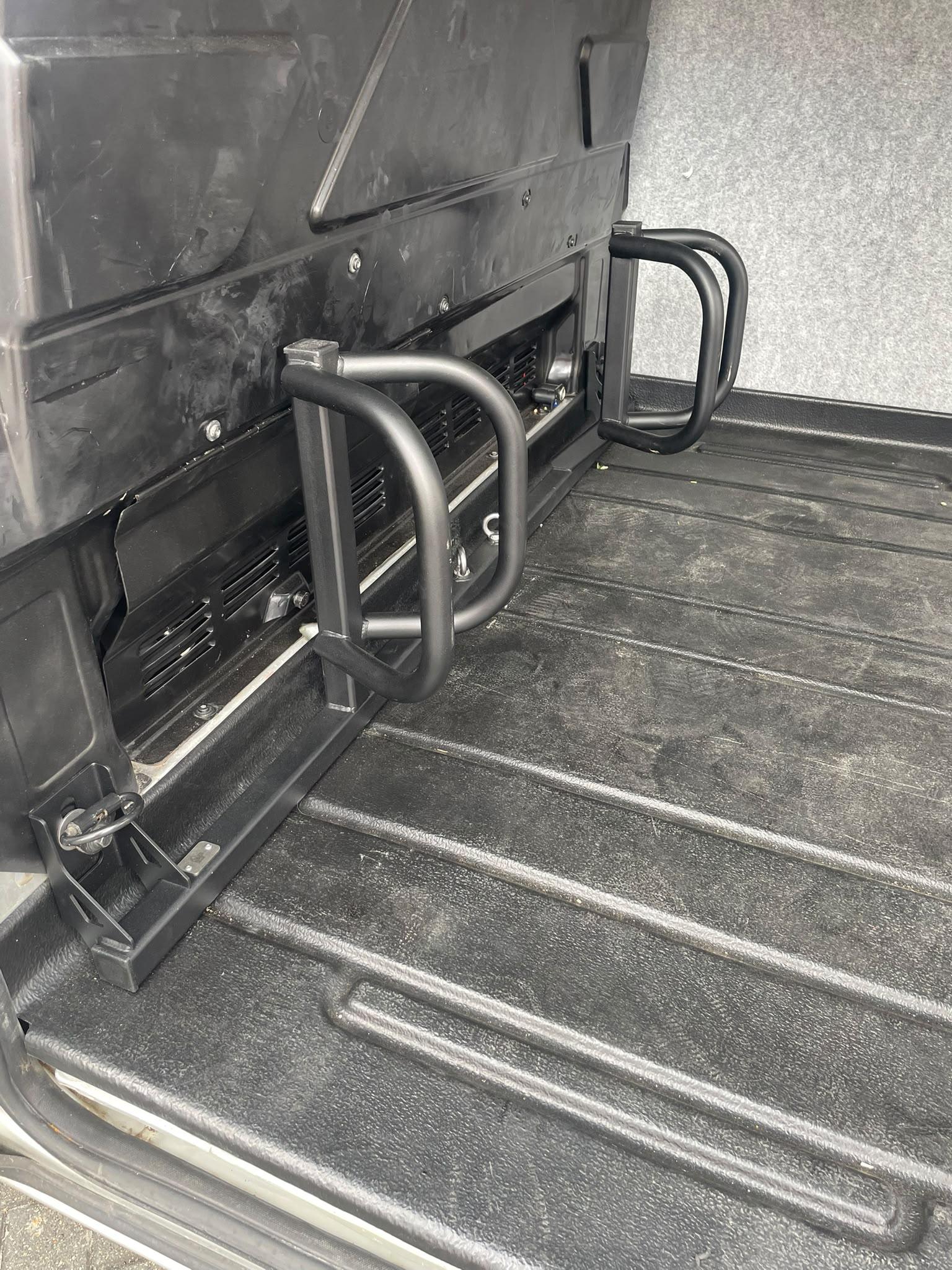 Van bike rack for ford transit custom - loaded bikes Fixed bike rack mk1 transit6