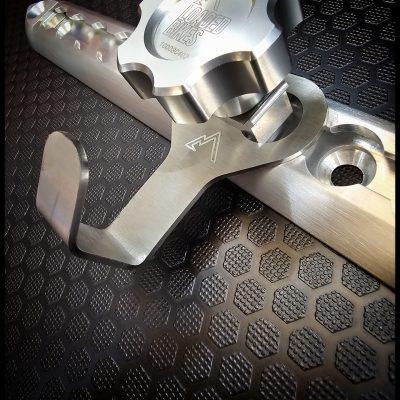 Loaded bikes stainless single hook 06