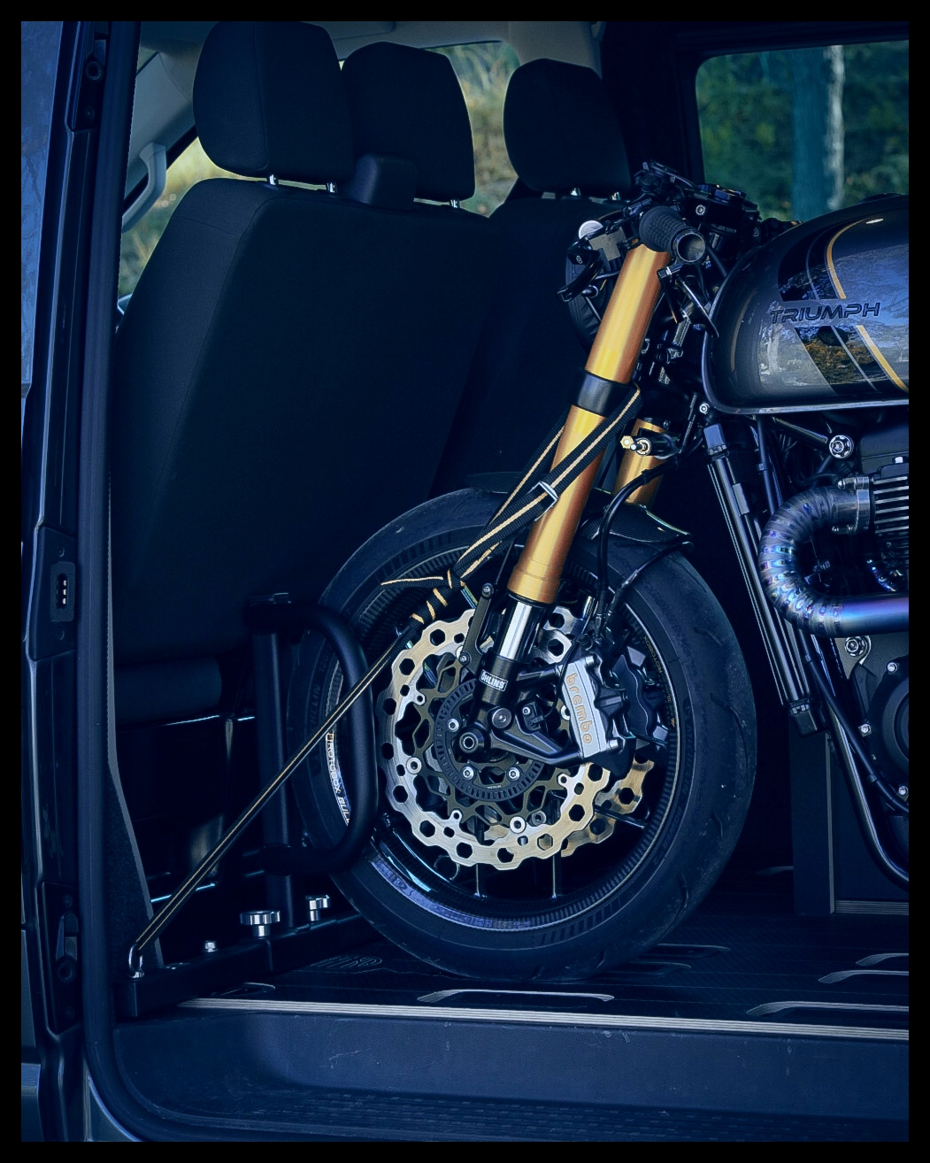 Modular Van Bike Rack for VW Transporters - Loaded Bikes Loaded Bikes Transporter Modular Bike Rack 02