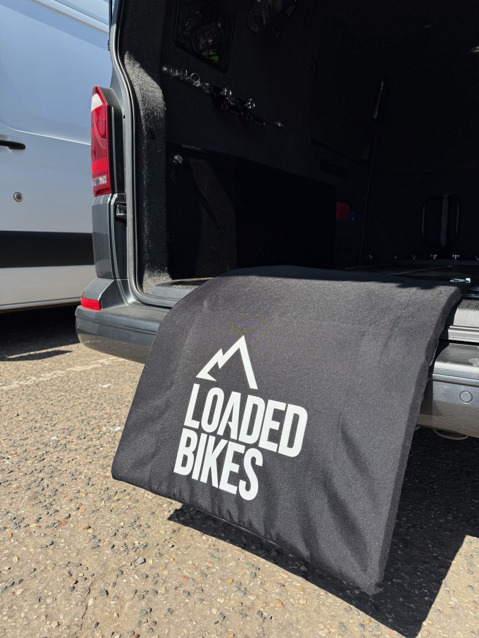 Mini Padded Threshold Mat - Loaded Bikes Loaded Vans Mini Padded Threshold Mat