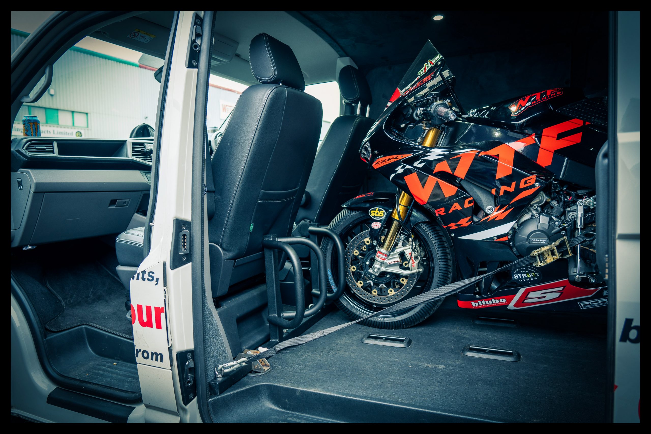 VW Transporter Kombi Van Bike Rack - Loaded Bikes Loaded Bikes Fixed Bike Rack Transporter Kombi 02