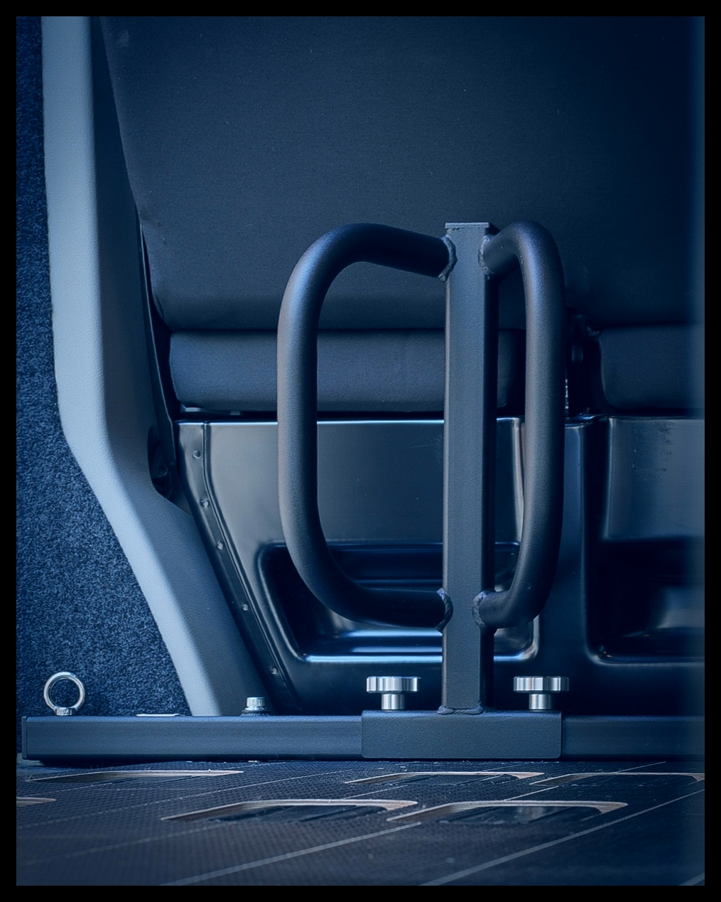 Modular Van Bike Rack for VW Transporters - Loaded Bikes Loaded Bikes Transporter Modular Bike Rack 01