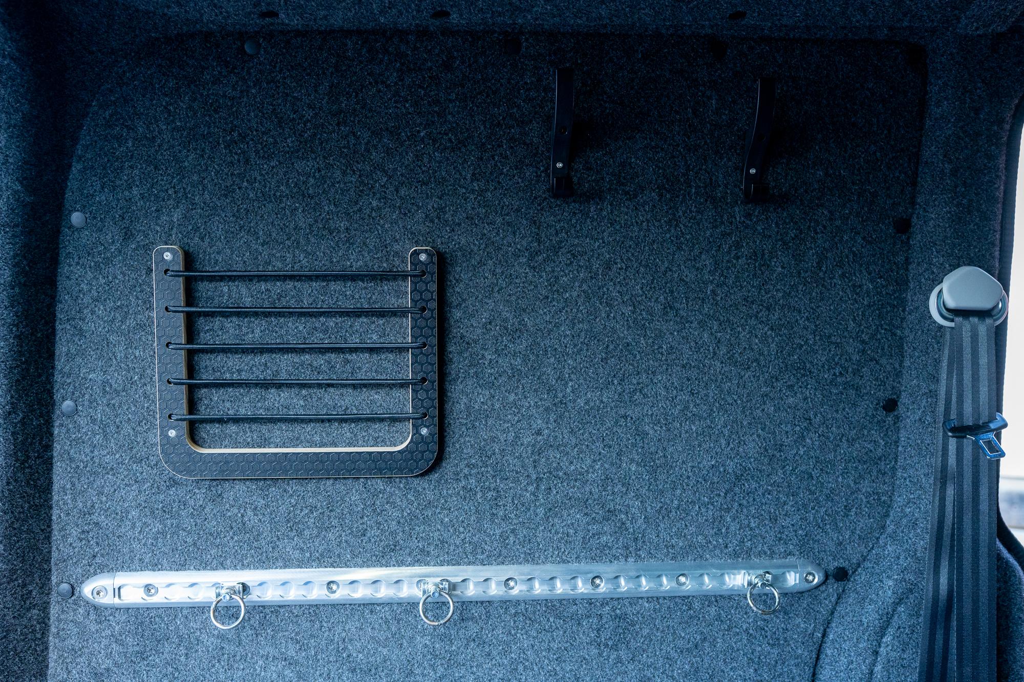 L-Track Surface Mounted Rail - Loaded Bikes L-Track surface mounted rails
