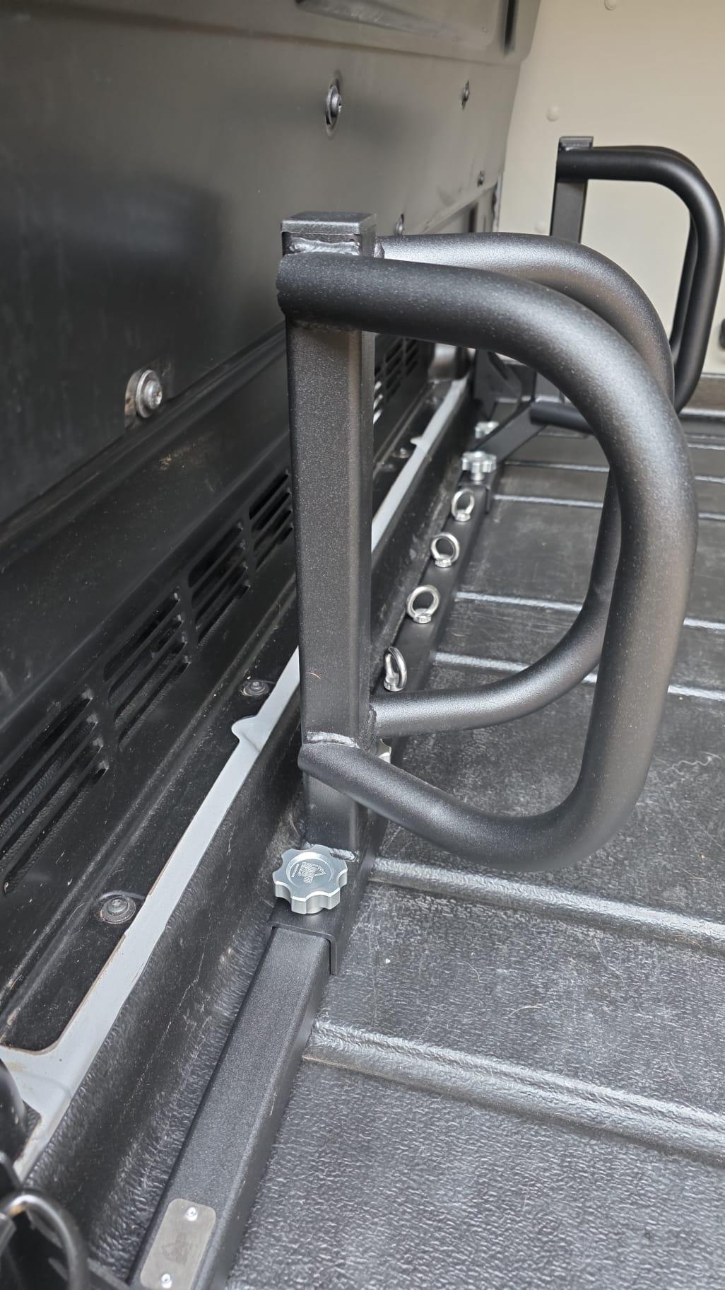 Modular bike rack for ford transit 350 ecoblue - loaded bikes Ecoblue modular (1)