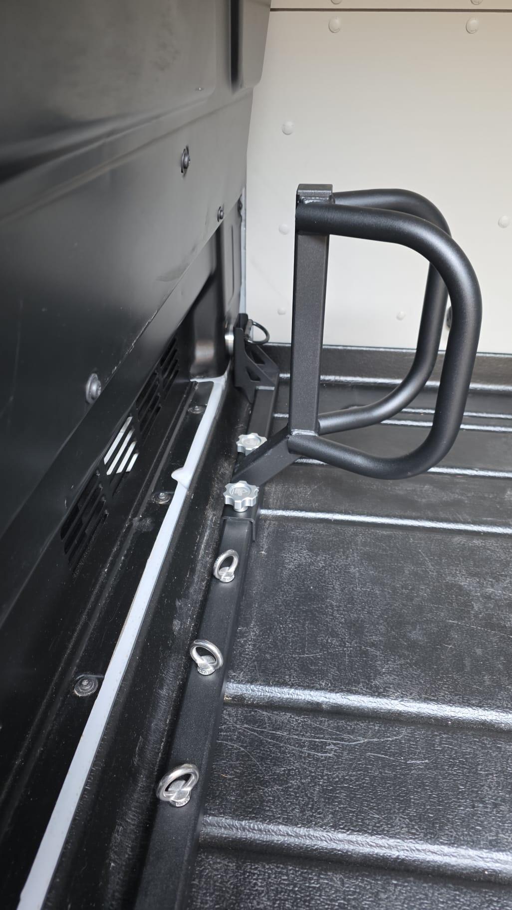 Modular bike rack for ford transit 350 ecoblue - loaded bikes Ecoblue modular (3)