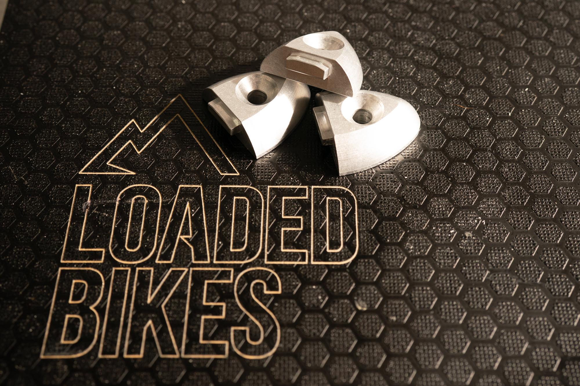 L-track flush and surface rail end caps - loaded bikes Flush and surface rail cap