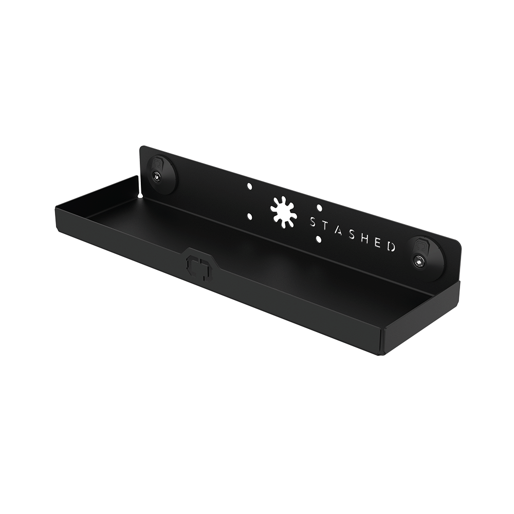 Lodestar accessory trays - loaded bikes Lodestar accessory trays - lodestar mounted